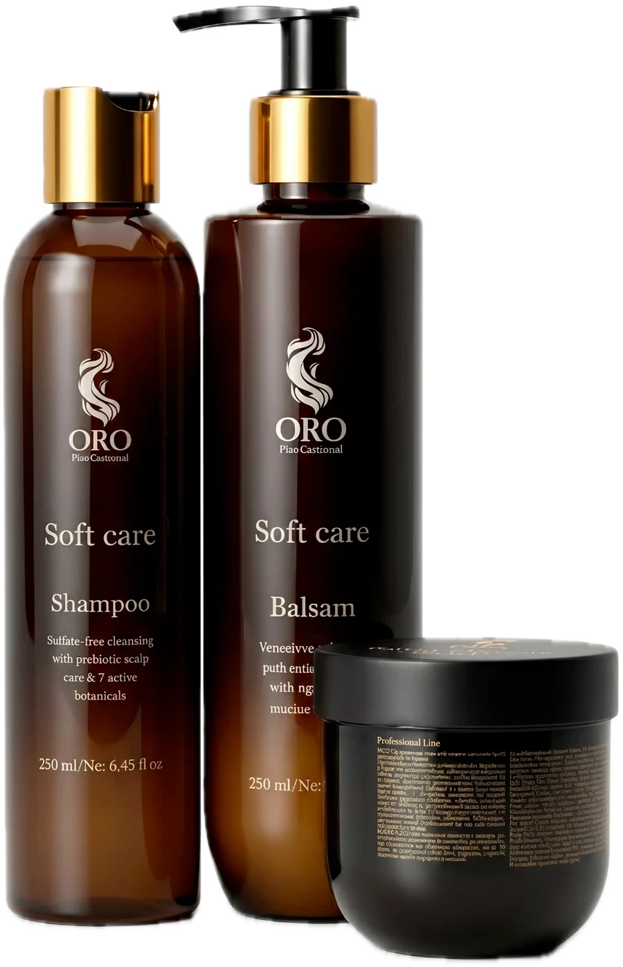 ORO Professional Soft Care hair care system